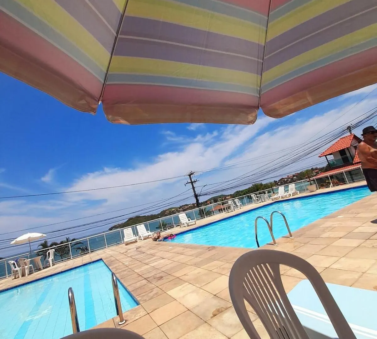 Apartment Top 1 Quarto Com Estacionamento Em Condominio Com Vista Incrivel - Portaria 24H, Piscina, Sauna E Parquinho Infantil - Apartamento Com Ar Condicionado, Smart Tv, Wi-Fi, Cozinha Completa Sao Pedro da Aldeia Brazil